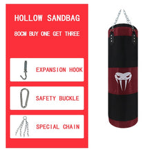 Load image into Gallery viewer, SOTF Boxing Sand Bag Empty Punching Bag Taekwondo Kickboxing mma Equipment Martial Arts Hanging Kick Muay Thai Boxer Training