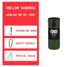 Load image into Gallery viewer, SOTF Boxing Sand Bag Empty Punching Bag Taekwondo Kickboxing mma Equipment Martial Arts Hanging Kick Muay Thai Boxer Training
