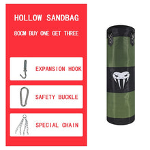 Load image into Gallery viewer, SOTF Boxing Sand Bag Empty Punching Bag Taekwondo Kickboxing mma Equipment Martial Arts Hanging Kick Muay Thai Boxer Training