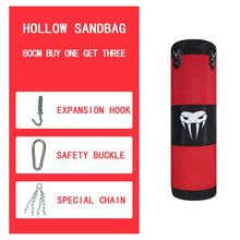 Load image into Gallery viewer, SOTF Boxing Sand Bag Empty Punching Bag Taekwondo Kickboxing mma Equipment Martial Arts Hanging Kick Muay Thai Boxer Training