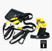 Load image into Gallery viewer, Hanging Belt Training Gym Home workout Suspension Exercise Stretching Elastic Straps fitness bands banda resistencia fitness