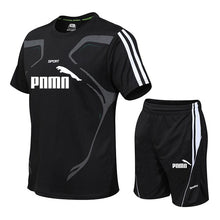 Load image into Gallery viewer, Brand men's sportswear suit GYM fitness clothing football training set jersey jogging men's suit running sportswear sports suit
