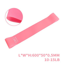 Load image into Gallery viewer, 5pcs Elastic Bands For Fitness Gum Exercise Gym Strength Resistance Bands Pilates Sport Fitness Bands Crossfit Workout Equipment