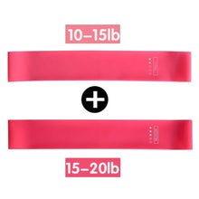 Load image into Gallery viewer, 5pcs Elastic Bands For Fitness Gum Exercise Gym Strength Resistance Bands Pilates Sport Fitness Bands Crossfit Workout Equipment