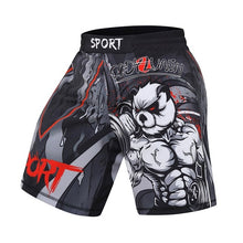 Load image into Gallery viewer, MMA Men's Boxing Jersey Set Fitness Compression Sportswear Clothing Running Jogging Sportswear Sports Fitness Tights
