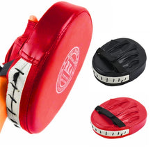 Load image into Gallery viewer, 1pcs Boxing Hand Target MMA Martial Thai Kick Pad Kit Black Karate Training Mitt Focus Punch Pads Sparring Boxing Bags
