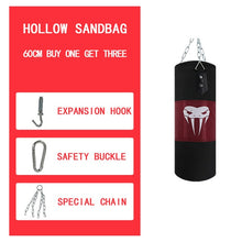 Load image into Gallery viewer, SOTF Boxing Sand Bag Empty Punching Bag Taekwondo Kickboxing mma Equipment Martial Arts Hanging Kick  Muay Thai Boxer Training
