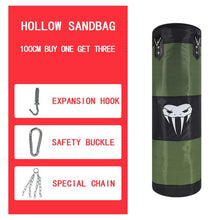 Load image into Gallery viewer, SOTF Boxing Sand Bag Empty Punching Bag Taekwondo Kickboxing mma Equipment Martial Arts Hanging Kick  Muay Thai Boxer Training
