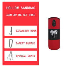 Load image into Gallery viewer, SOTF Boxing Sand Bag Empty Punching Bag Taekwondo Kickboxing mma Equipment Martial Arts Hanging Kick  Muay Thai Boxer Training
