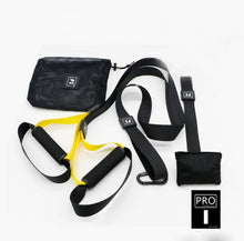 Load image into Gallery viewer, Hanging Belt Training Gym Home workout Suspension Exercise Stretching Elastic Straps fitness bands banda resistencia fitness
