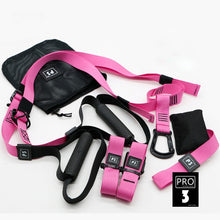 Load image into Gallery viewer, Hanging Belt Training Gym Home workout Suspension Exercise Stretching Elastic Straps fitness bands banda resistencia fitness
