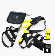 Load image into Gallery viewer, Hanging Belt Training Gym Home workout Suspension Exercise Stretching Elastic Straps fitness bands banda resistencia fitness
