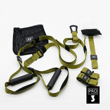 Load image into Gallery viewer, Hanging Belt Training Gym Home workout Suspension Exercise Stretching Elastic Straps fitness bands banda resistencia fitness

