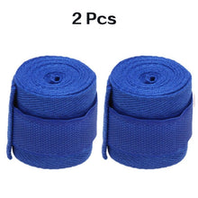 Load image into Gallery viewer, WorthWhile 1 Pair Cotton Kick Boxing Wraps Bandage Men Sanda Taekwondo Muay Thai Guantes De Boxeo MMA Wrist Straps Equipment
