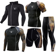 Load image into Gallery viewer, Men Sportswear Compression Sports Suits Quick Dry Running Sets Clothing Sports Joggers Training Gym Fitness Tracksuits Running
