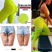 Load image into Gallery viewer, Sport Leggings Women Gym High Waist Push Up Yoga Pants Jacquard Fitness Legging Running Trousers Woman Tight Sport Pants
