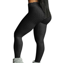 Load image into Gallery viewer, Sport Leggings Women Gym High Waist Push Up Yoga Pants Jacquard Fitness Legging Running Trousers Woman Tight Sport Pants

