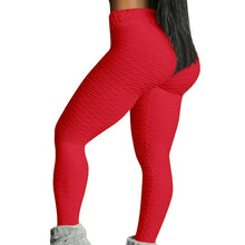 Load image into Gallery viewer, Sport Leggings Women Gym High Waist Push Up Yoga Pants Jacquard Fitness Legging Running Trousers Woman Tight Sport Pants
