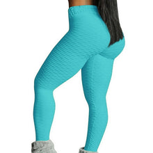 Load image into Gallery viewer, Sport Leggings Women Gym High Waist Push Up Yoga Pants Jacquard Fitness Legging Running Trousers Woman Tight Sport Pants
