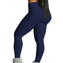 Load image into Gallery viewer, Sport Leggings Women Gym High Waist Push Up Yoga Pants Jacquard Fitness Legging Running Trousers Woman Tight Sport Pants
