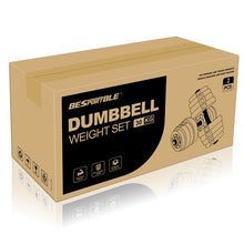 Load image into Gallery viewer, A Pair of 30kg Dumbbell Weight Set Adjustable Solid Fitness Dumbbell Set Safety Non-slip Dumbbells Gym Exercise Training Tools

