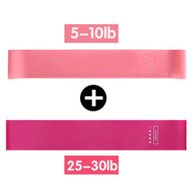 Load image into Gallery viewer, 5pcs Elastic Bands For Fitness Gum Exercise Gym Strength Resistance Bands Pilates Sport Fitness Bands Crossfit Workout Equipment
