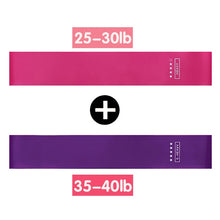 Load image into Gallery viewer, 5pcs Elastic Bands For Fitness Gum Exercise Gym Strength Resistance Bands Pilates Sport Fitness Bands Crossfit Workout Equipment
