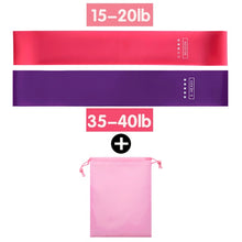 Load image into Gallery viewer, 5pcs Elastic Bands For Fitness Gum Exercise Gym Strength Resistance Bands Pilates Sport Fitness Bands Crossfit Workout Equipment
