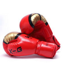 Load image into Gallery viewer, Kick Boxing Gloves for Men Women PU Karate Muay Thai Guantes De Boxeo Free Fight MMA Sanda Training Adults Kids Equipment
