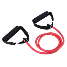 Load image into Gallery viewer, 120cm Yoga Pull Rope Elastic Resistance Bands Fitness Workout Exercise Tubes Practical Training Rubber Tensile Expander
