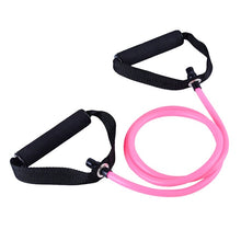 Load image into Gallery viewer, 120cm Yoga Pull Rope Elastic Resistance Bands Fitness Workout Exercise Tubes Practical Training Rubber Tensile Expander

